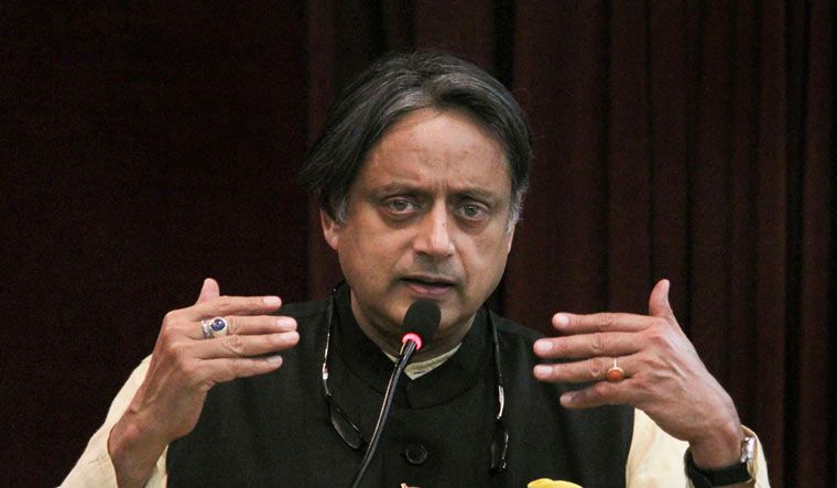 Nishikant Dubey said Shashi Tharoor had "surpassed all limits of decency".