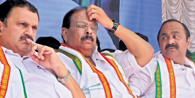 Congress’s ‘silent’ satyagraha concludes; Sudhakaran accuses LDF of making promises