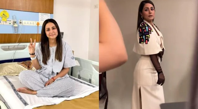 Television actor Hina Khan is battling stage 3 breast cancer.
