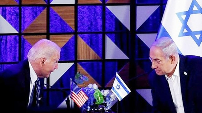 President Biden criticized Israeli PM Netanyahu for not doing enough to advance a hostage deal with Hamas, as he nears a final proposal.