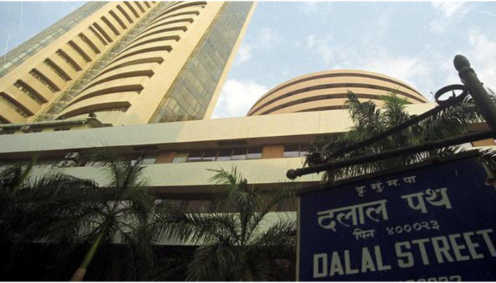 Indian stock market rebounds with Sensex rising 835 points, led by banking and finance sector gains.
