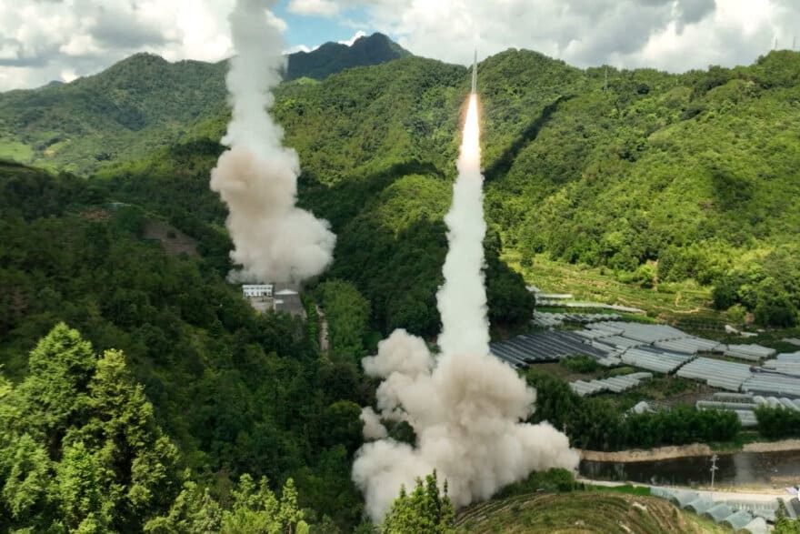 Chinese foreign ministry spokesperson Mao Ning criticises Japan’s decision to deploy missiles on Yonaguni Island near Taiwan during a press briefing in Beijing.