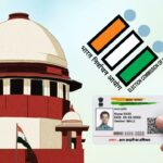 Supreme Court of India building in New Delhi, where hearings on Aadhaar and voter roll verification under the Special Intensive Revision are taking place.