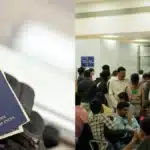 Official notice from the Assam administration ordering five individuals declared foreigners to leave India within 24 hours under the Immigrants (Expulsion from Assam) Act, 1950.