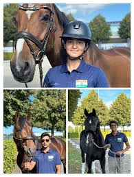 Indian equestrian team celebrates silver medal at Asian Championships 2025 in Pattaya