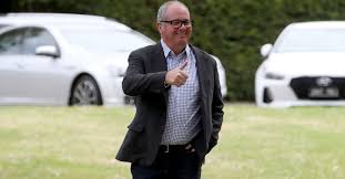 South Australian MP Leon Bignell speaking at a public event, announcing his retirement ahead of the March state election.