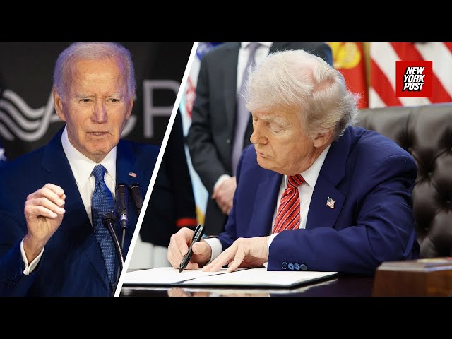 Trump Targets Biden Executive Orders, Claims Without Evidence Autopen Used