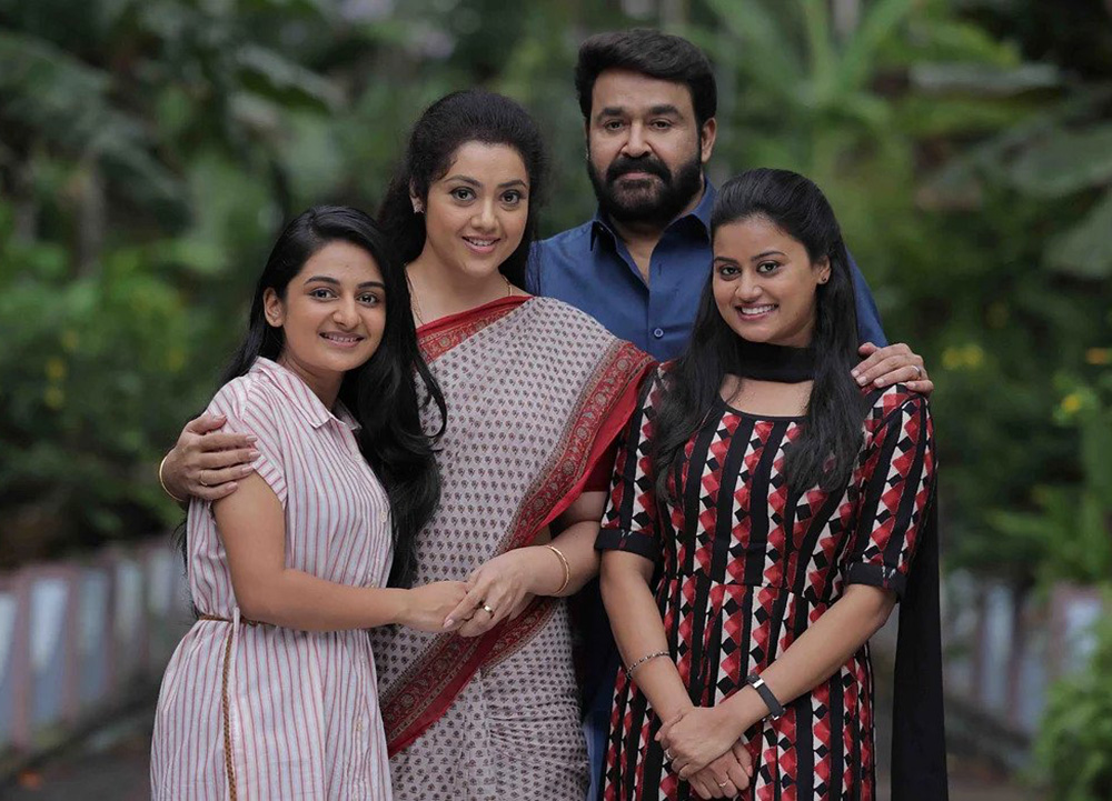 Mohanlal as Georgekutty from the film Drishyam, symbolizing the return of his character in the upcoming sequel Drishyam 3.