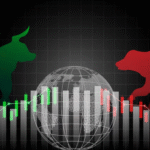 Nifty and Sensex live market chart showing key support and resistance levels for tomorrow’s trading session