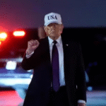 President Trump addressing the nation about U.S. combat operations in Iran, February 2026