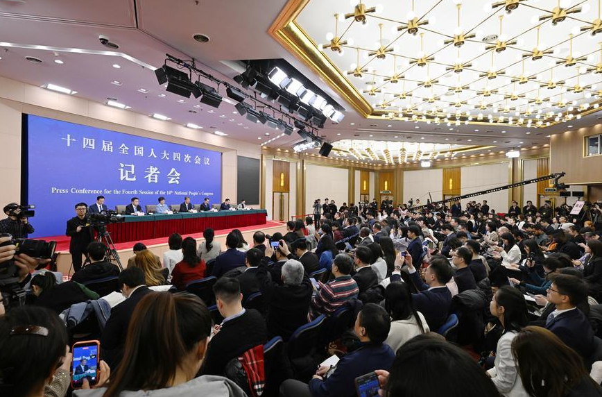 Press conference during China’s National People’s Congress session in Beijing