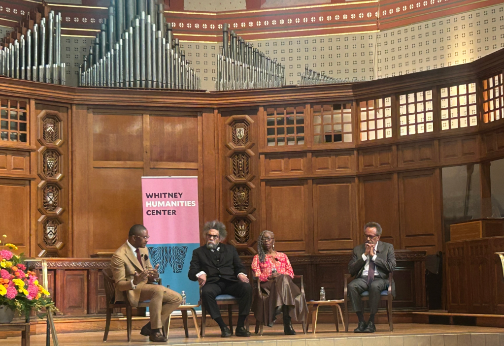 Cornel West speaking at Yale panel on Black politics
