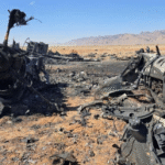 US F-15E rescue mission aircraft as Iran raises uranium claim during rising Middle East tensions