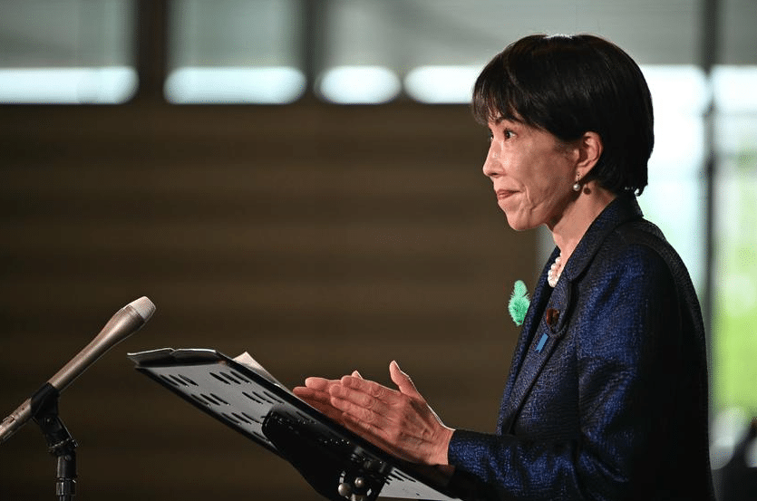 Japan Prime Minister announcing defense policy review panel amid rising regional threats